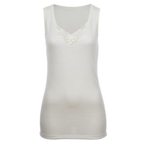 Thermo Fleece® - Ladies Sleeveless Vest - Lace Motif