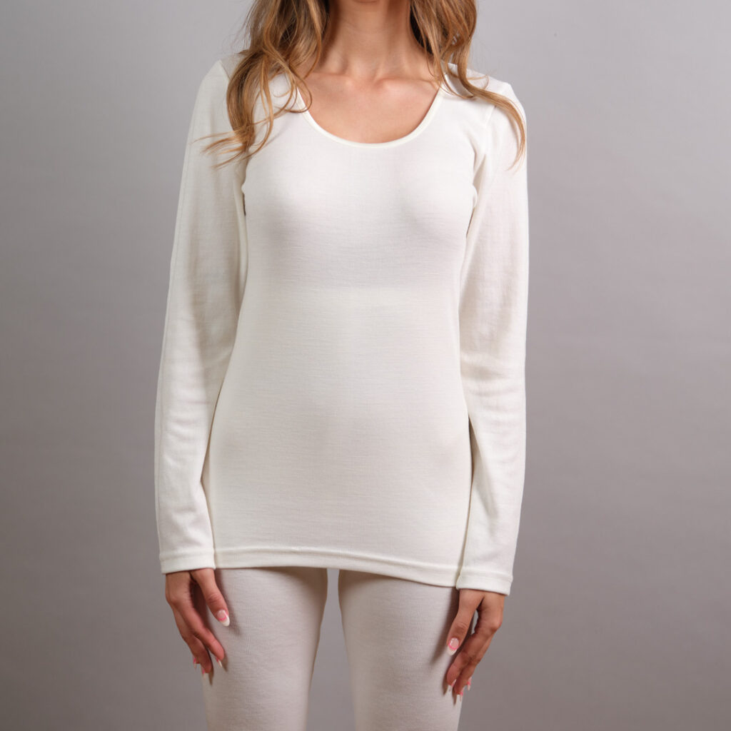 Thermo Fleece® - Ladies Long Sleeve - Scoop Neck - Rich Merino